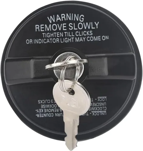 Miniatura 7 de Tapa de combustible de gas con bloqueo para Chevrolet Silverado Suburban 1500 2500 3500 Tahoe Cruze Colorado SS para GMC Canyon Terrain 05278655AB