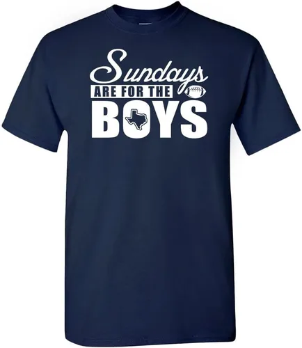 Dallas - Los domingos son para Los Chicos Camiseta para Hombre de Xtreme Apparel para Fanáticos del Fútbol