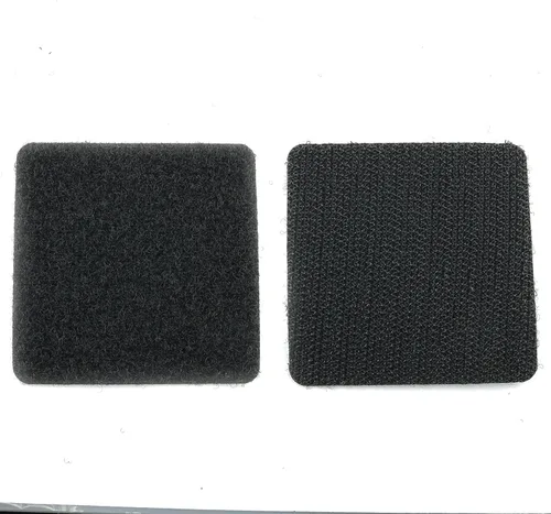 Miniatura 2 de 25 almohadillas adhesivas para sofá, 1.575 x 2.362 in, rectangular, color negro, con tiras de gancho adhesivas para sofá, silla, asiento doble, banco