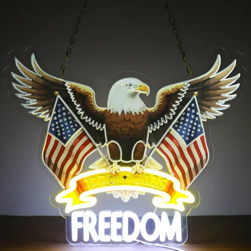 Miniatura 9 de Letreros de neón de temática militar para decoración de pared para hombre, cueva, dormitorio, bar, arte de regalo con temática del ejército