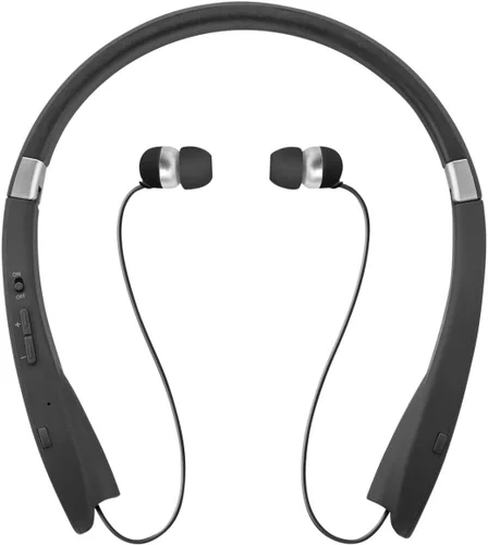 Miniatura 2 de MobileSpec MBS11182 - Auriculares estéreo con Bluetooth, color negro