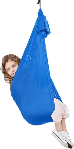 Columpio sensorial para adultos, columpio de terapia para niños, hamaca elástica para niños, columpio sensorial para interiores y exteriores, silla