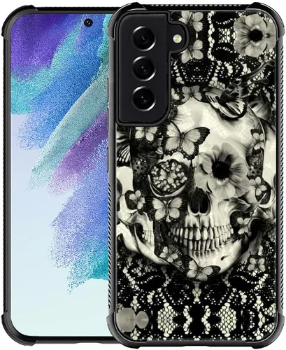 Miniatura 12 de ZHEGAILIAN Funda compatible con Samsung Galaxy S22 Plus, diseño gráfico de esqueleto nunca mejor, acrílico a prueba de golpes, antiarañazos, funda