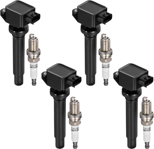 Miniatura 54 de BDFHYK Paquete de Bobina de Encendido UF350 y Bujías de Iridio 4505 Compatibles con Nissan 2002-2006 Altima 2002-2006 Sentra L4 2.5L Juego de 4