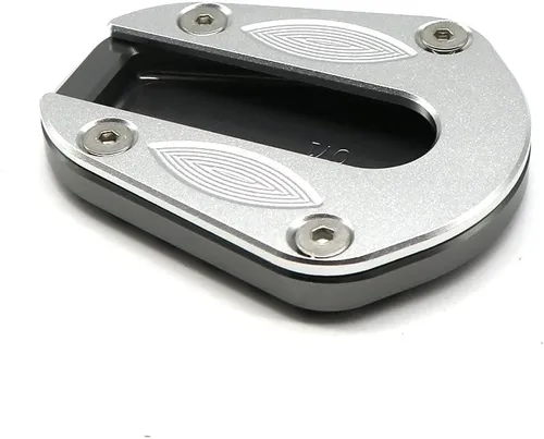 Miniatura 4 de SCUUBE Placa de soporte lateral de pie de motocicleta, placa ampliadora, soporte lateral CNC, almohadilla para Benelli TRK 502 TRK502 2017-2018