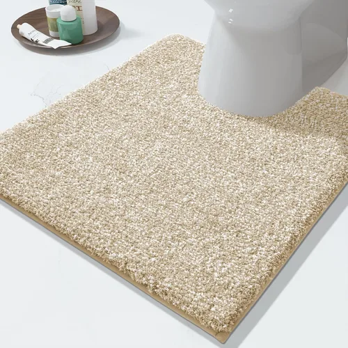 Miniatura 22 de Yimobra Alfombra de baño acolchada antifatiga, antideslizante, lavable, de microfibra suave y densa para lavabo, ducha, pies cansados, cómodo