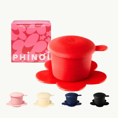 Miniatura 12 de [Regalo] Filtro Phin vietnamita, gotero de café reutilizable de plástico para verter sobre café, filtro de café de una sola taza con diseño