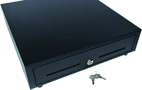 Miniatura 9 de Star Micronics 37965600 modelo CD3-1616BK58-S2 cajón de efectivo, 16" x 16", con 5 compartimientos para billetes y 8 para monedas más 2 ranuras