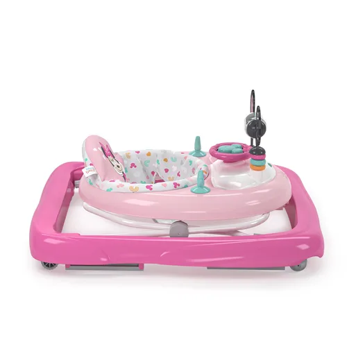 Miniatura 4 de Bright Starts Disney Baby Minnie Mouse Forever Besties - Andador de actividades 2 en 1 para bebé, marco fácil de plegar y estación de juguetes