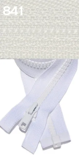 Miniatura 56 de YKK Cremallera Vislon de 22 pulgadas, 5 separadores de plástico moldeado, peso medio por cada uno (color seleccionado) (rosa azafrán - 806)