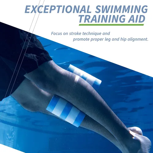 Miniatura 7 de Sunlite Sports Boya de tracción EVA de 5 capas para piernas - Ayuda para entrenamiento en piscina, soporte para piernas y caderas para adultos