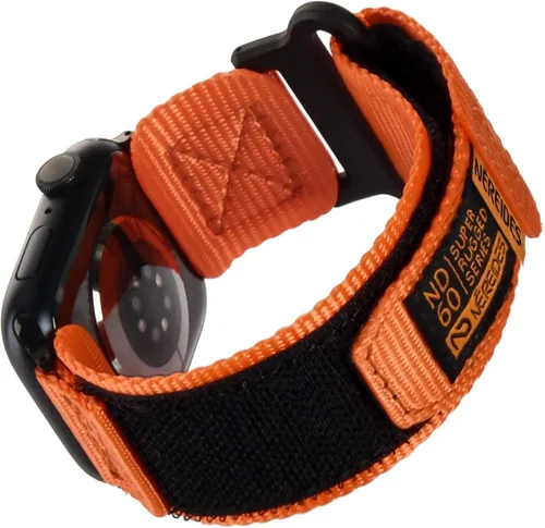 Miniatura 41 de Nereides Compatible con Correa de Apple Watch Ultra 3/2/1, Correa Deportiva de Nylon con Diseño Tejido para 49 mm (L, Negro)
