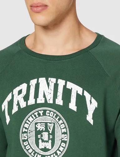 Miniatura 3 de Traditional Craft Ltd. Botella Verde y Blanco Trinity College Dublin Irlanda Seal Sudadera