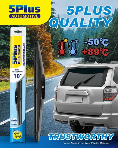 Miniatura 4 de 5 PLUS® Limpiaparabrisas trasero de 10 pulgadas para brazo de limpiaparabrisas Roc Lock 3 (paquete de 1 pieza de PVC), repuesto para Honda 2023-2024