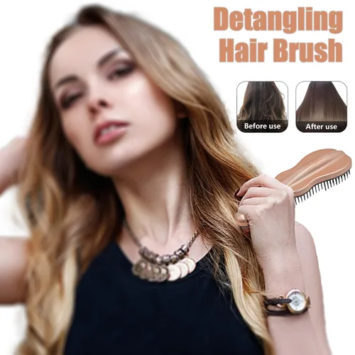 Miniatura 2 de WYNK Cepillo desenredante para adultos y niños, peine desenredante, herramientas y aparatos de peinado para cabello