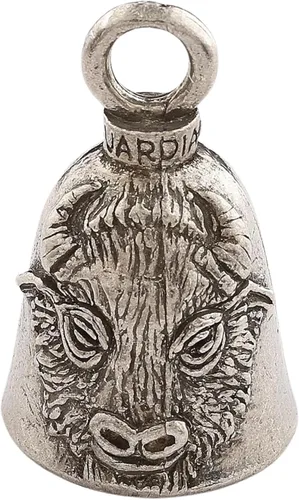 Miniatura 31 de Campana Guardian Bell de Animales para Buena Suerte con Llavero y Bolsa de Regalo de Terciopelo Negro Campana para Motocicleta De peltre sin Koi