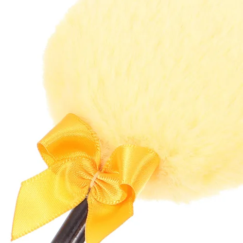 Miniatura 9 de LALAFINA Daisy Plush Body Powder Puff con mango suave y esponjoso aplicador de polvo compacto para salón y uso doméstico