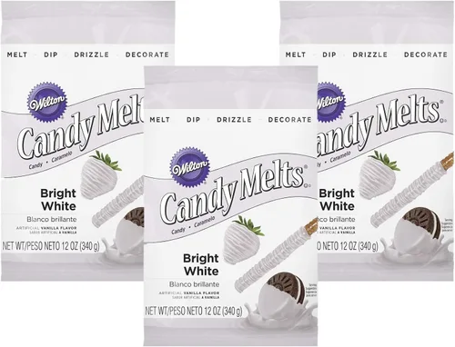 Miniatura 13 de Wilton, caramelos que se derriten, negro, 10 onzas