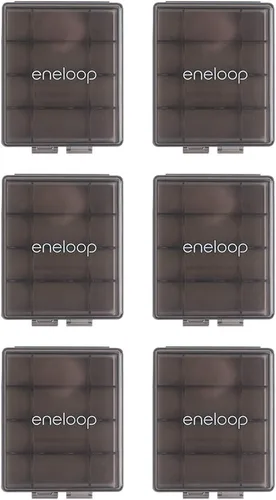 Miniatura 6 de Eneloop Panasonic BQ-CASE2SA - Estuches de almacenamiento de batería con capacidad para 4 pilas AA o 5 pilas AAA, paquete de 2