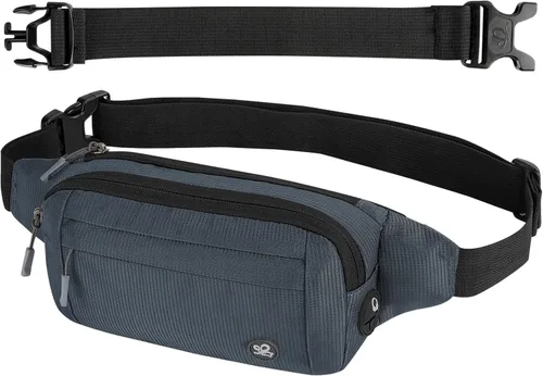 Miniatura 9 de WATERFLY Riñonera de Cintura: Bolso Pequeño de Cadera, Riñonera, Bolso de Fanny, Paquete de Fanny, Riñonera, Bolso de Cintura, Riñonera, Bolso