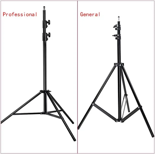 Miniatura 2 de NEEWER PRO - Soportes de luz para estudio fotográfico de 9 pies (102.4 in) con resorte y tornillo de 1/4 pulgadas y perno de 5/8 para iluminación
