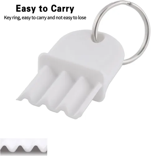 Miniatura 5 de Llave dispensadora de toallas de papel, paquete de 10 llaves dispensadoras de papel higiénico para gofres universales San Jamar Commercial Georgia