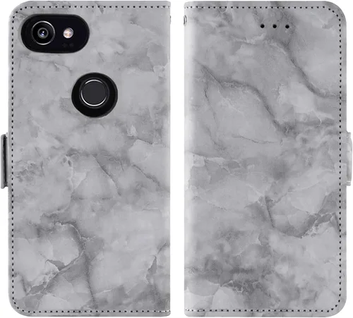 Miniatura 5 de Asuwish Funda compatible con Google Pixel 2 XL y protector de pantalla de vidrio templado, accesorios para celulares, ranura para tarjetero, función