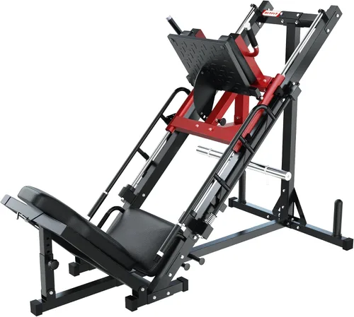 Miniatura 9 de RitFit Leg Press Hack Squat Machine, Professional Adjustable Leg Press Machine for Home Gym with Linear Bearing, Full Lower Body Workout with