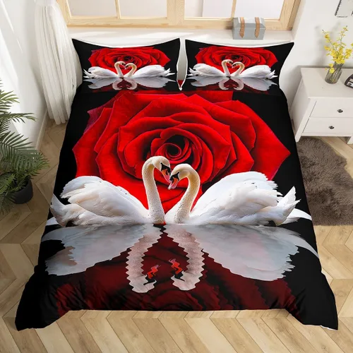 Miniatura 15 de Erosebridal Juego de ropa de cama con diseño de galaxia tamaño matrimonial, diseño de atrapasueños con temática bohemia, juego de funda de edredón