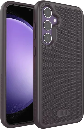 TUDIA MergeGrip - Funda protectora para Samsung Galaxy S23 FE 2023, de doble capa, a prueba de golpes, grado militar, antideslizante, resistente y