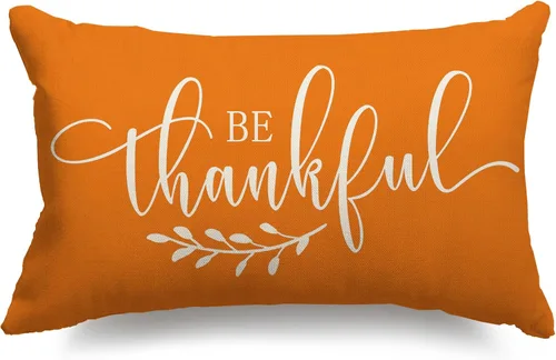 Miniatura 7 de Fundas de almohada de otoño de 12 x 20 pulgadas, diseño de leopardo, acuarela, Hello Pumpkin, para otoño, para decoración de otoño