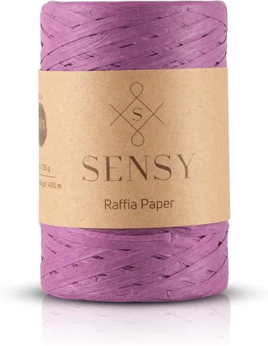 Miniatura 18 de Sensy Premium - Papel de rafia, 438 yardas, cinta de papel (verde)