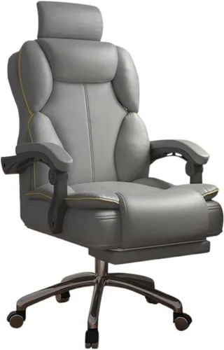 Miniatura 3 de Ergonomic Office Chair Home Comfort Gaming Chair High Back Sedentary Lift Armchair Bedroom Swivel Chair Sofa Seat Office Chair Desk Chair(Black)