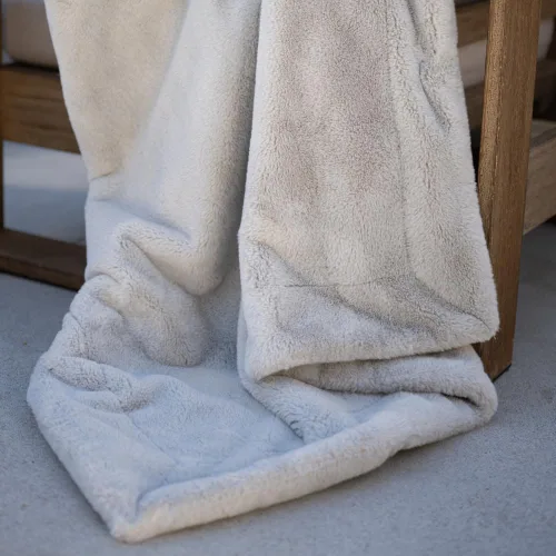 Miniatura 12 de Joy Blankets Manta de Tiro de Piel Sintética – Ultra Suave, Acogedora y Cálida Manta de Lujo – Lavable a Máquina, Regalo de Decoración del Hogar