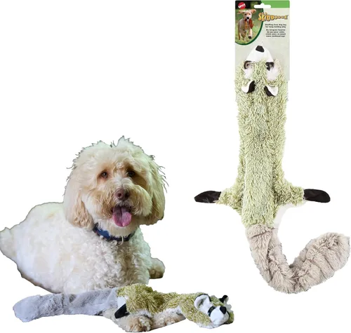 SPOT Skinneeez - Juguete para perros sin relleno con chirriador para todos los perros. Juguete de tira y afloja para razas pequeñas y grandes. 23