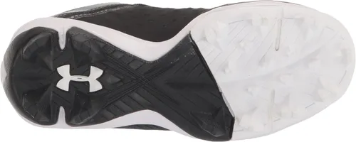 Miniatura 4 de Under Armour Zapato de béisbol unisex Leadoff Mid Junior de goma moldeada