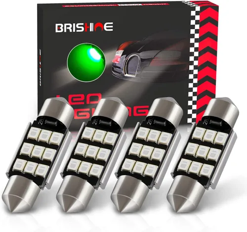 Miniatura 17 de 4 bombillas LED Festoon DE3175 de 1.102 in y 1.142 in, 2835 chipsets Canbus sin errores, 1.1 pulgadas, DE3021 3175 3022 N3, bombillas LED