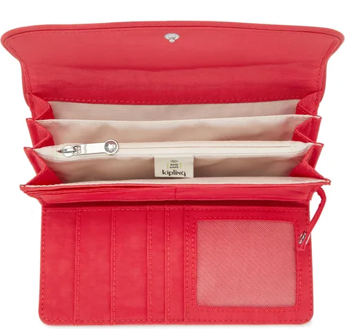 Miniatura 3 de Kipling Money Land para mujer, tecnología RFID anti-hacker, billetera de nailon a presión