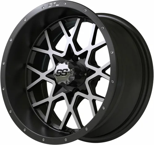 Miniatura 8 de Vortex - Rueda de aluminio para carrito de golf, 4/4, desplazamiento 3:4