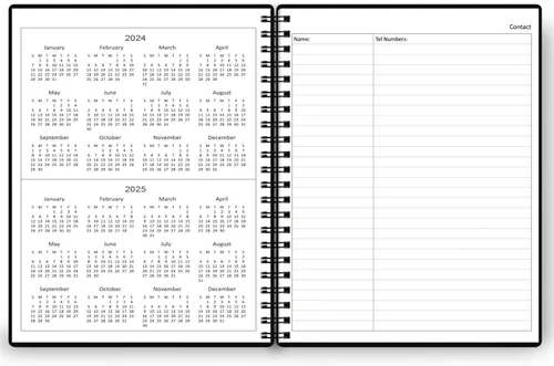 Miniatura 6 de Agenda diaria sin fecha: agenda sin fecha con horarios, artículos de acción y seguimiento, cuaderno organizador diario A4 para aumentar