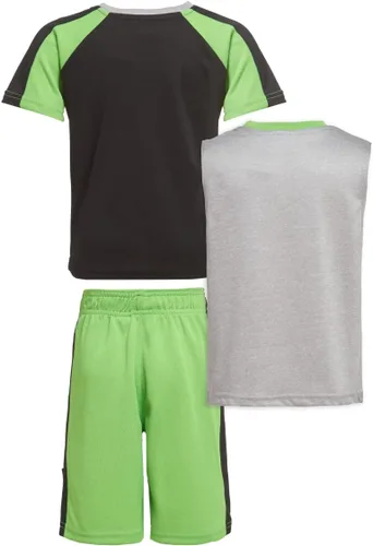 Miniatura 2 de Minecraft Conjunto de camiseta sin mangas de 3 piezas para niños Creepers