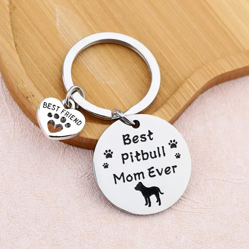 Miniatura 5 de FUSTMW - Llavero para perro con diseño de perro