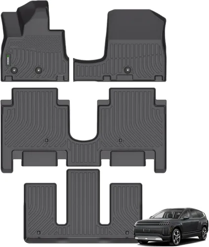 Miniatura 75 de ANBINGO® Alfombrillas de Piso para 2024 2025 CX-90 y CX90 PHEV (Híbrido Enchufable) 6 y 7 Asientos 2da Fila Asiento de Capitán o Asiento Tipo Cubo