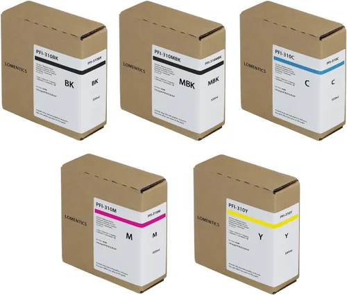 Miniatura 9 de PFI-030 - Cartucho de tinta de 1.9 fl oz (5 unidades, negro mate, negro, cian magenta amarillo) Lometic compatible con PFI-030MBK PFI-030BK PFI-030C