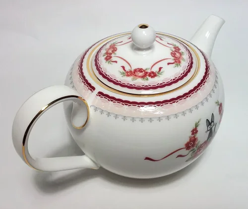 Miniatura 4 de Noritake Kiki's Delivery Service JIJI - Tetera rosa de Japón