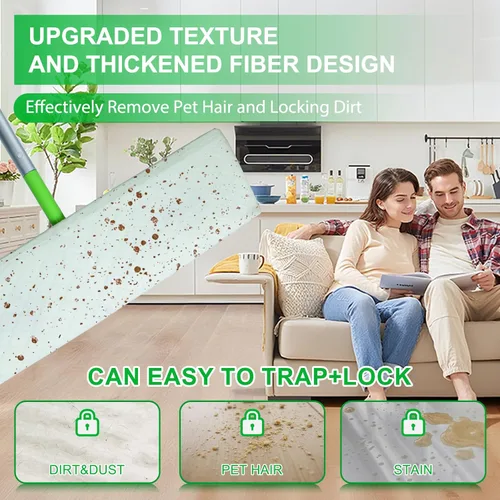 Miniatura 3 de 20 repuestos de almohadillas húmedas XL para trapeador Swiffer Sweeper XL, paños desechables extragrandes húmedos, almohadillas de tamaño extra