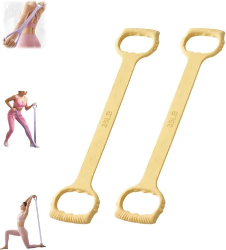 Miniatura 9 de Figura 8 Banda de resistencia de fitness, Figura 8 bandas de ejercicio para mujeres y hombres, 8 bandas de goma de resistencia en forma de brazos