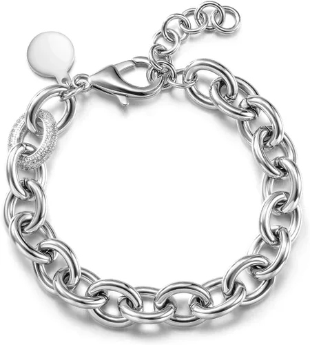 CIUNOFOR Pulsera de eslabones de selección múltiple inspirada en la marca de diseñador, joyería antigua para mujer, alambre vintage, para el día de