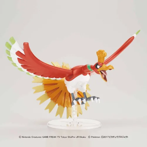 Miniatura 2 de Bandai Hobby - Kit de modelado de figuras de Pokémon, Ho-Oh