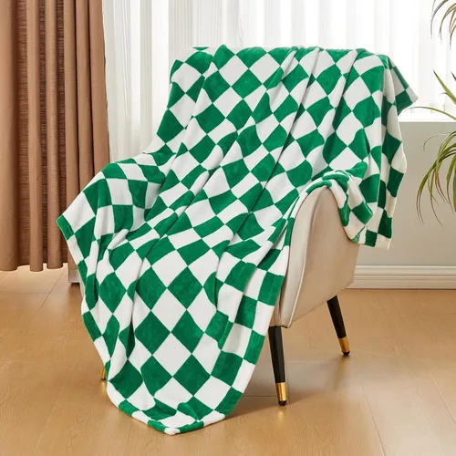 Miniatura 9 de SOCHOW Buffalo - Manta de franela de forro polar de 50 x 60 pulgadas, suave, ligera, acogedora para todas las estaciones, color negro y blanco a